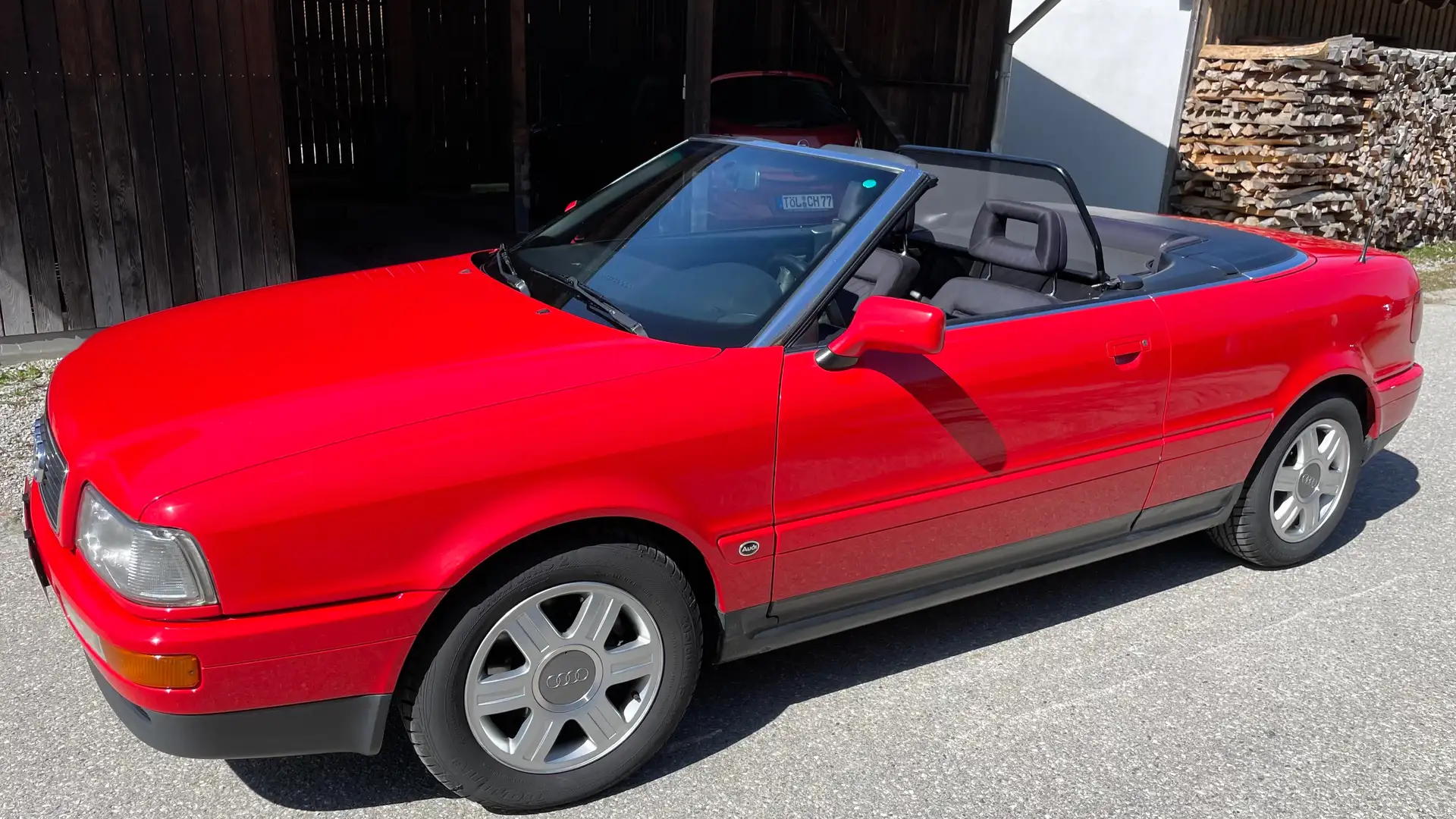 Audi Cabriolet Cabriolet Roşu - 1