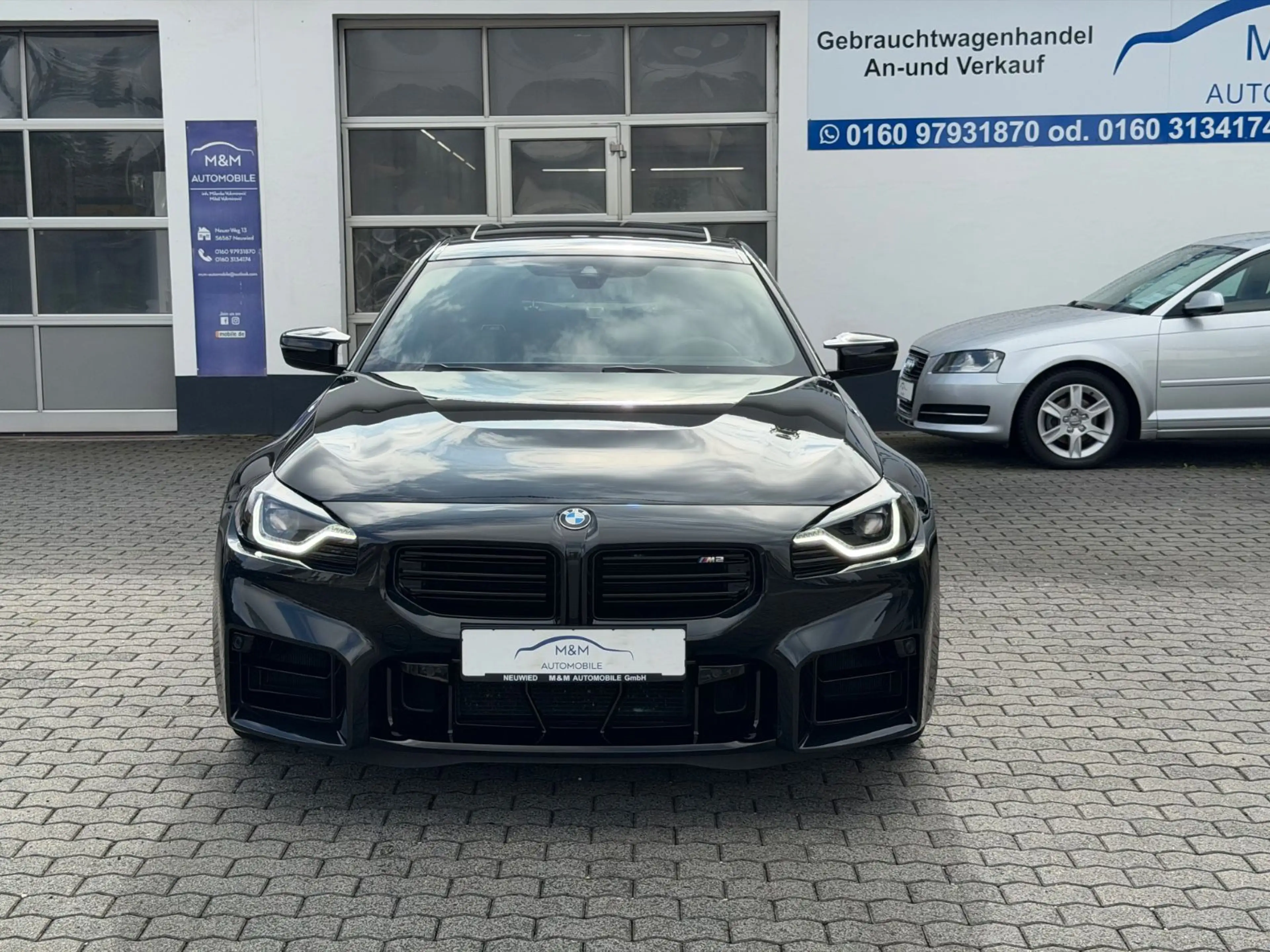 BMW M2 Coupe G87 1.Hand MwSt HUD HK Pano M-Sitze 20"