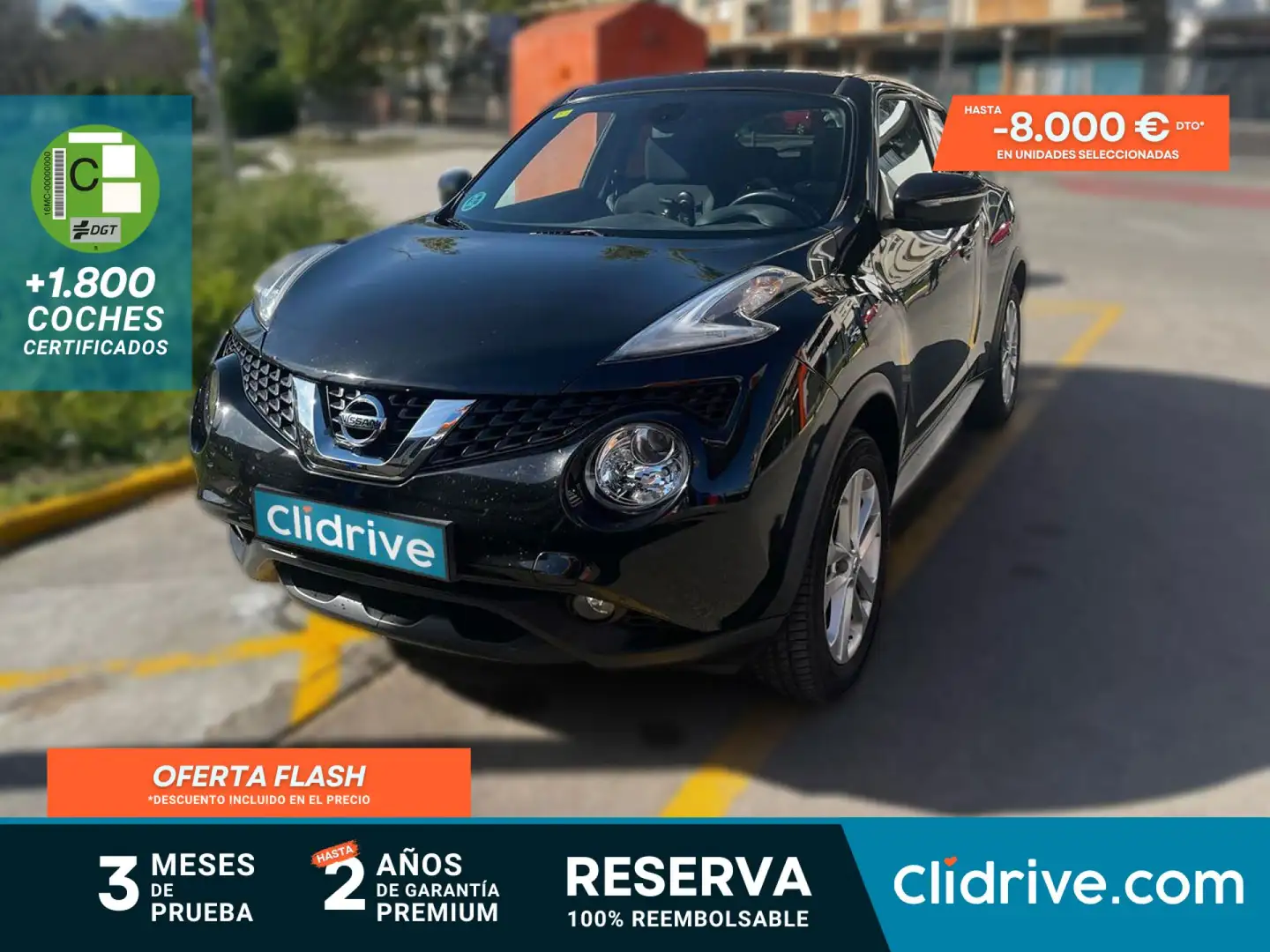 Nissan Juke 1.5dCi Acenta 4x2 Negro - 1