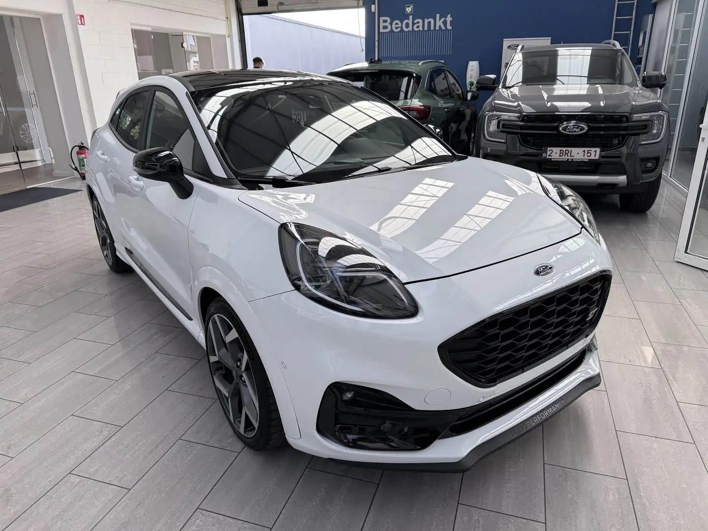 Ford Puma Ecoboost ST Ultimate Blanc - 2