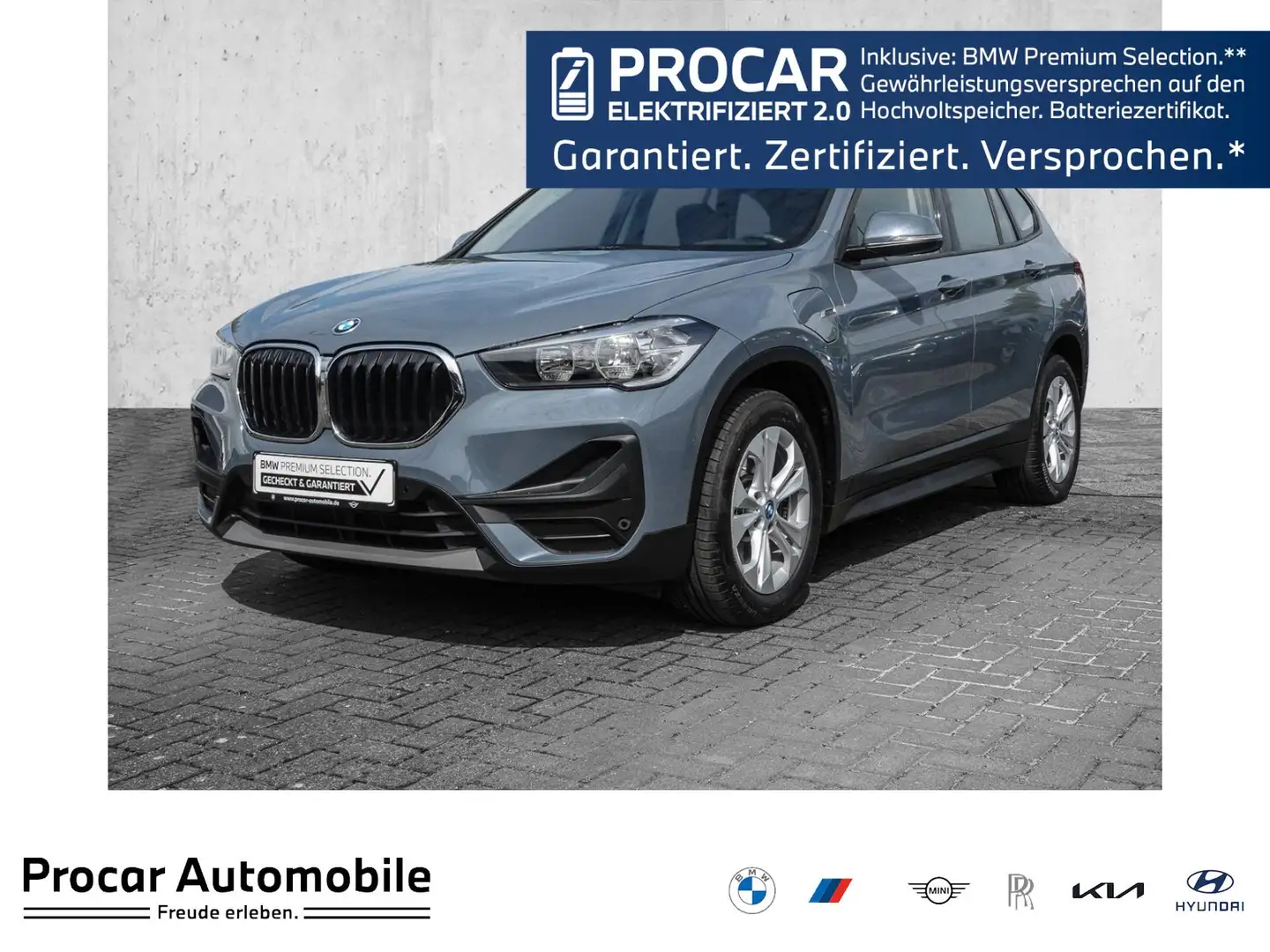 BMW X1 xDrive25e KAMERA+NAVI+SZH+DRIVASS.+ Gris - 1