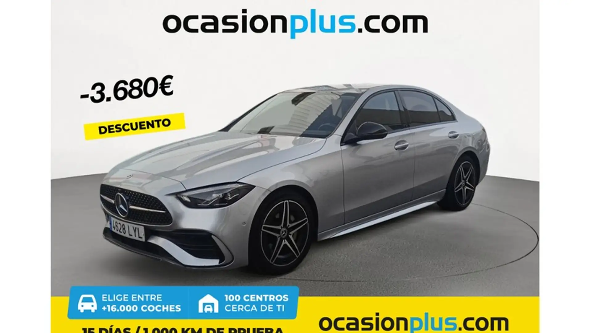 Mercedes-Benz C 220 220d 9G-Tronic Plateado - 1