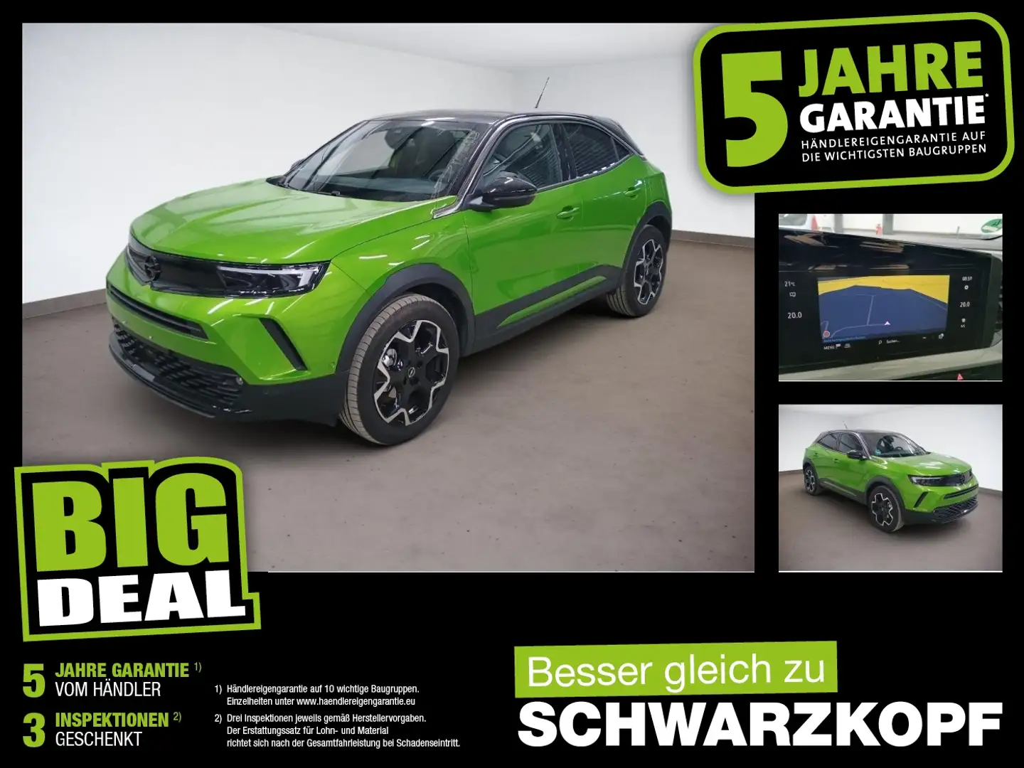 Opel Mokka 1.2T Massagestitz,Navi,Lenkradheizung Groen - 1