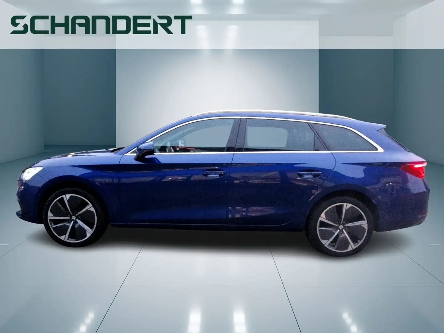 SEAT Leon Sportstourer 1.4 eTSI Xcellence DSG LED Navi Blau - 2