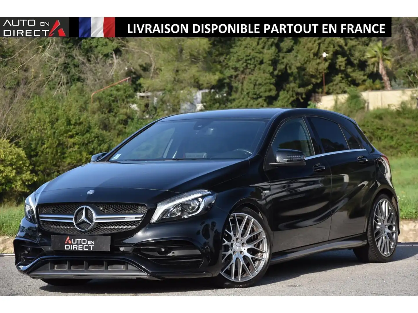 Mercedes-Benz A 45 AMG A 45 - BV Speedshift DCT AMG  BERLINE - BM 176 AMG Чёрный - 1