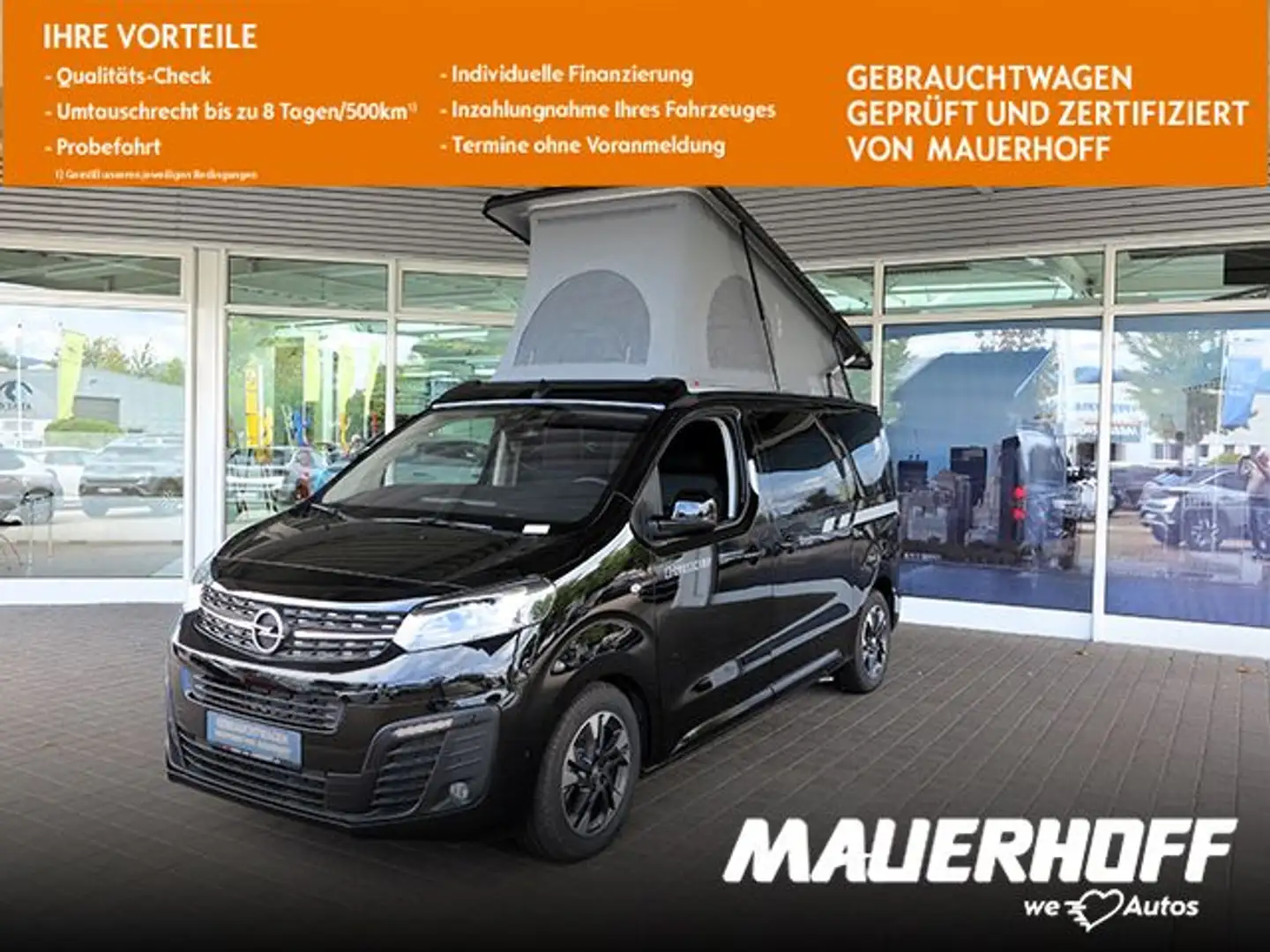 Opel Zafira Life Crosscamp Negro - 1