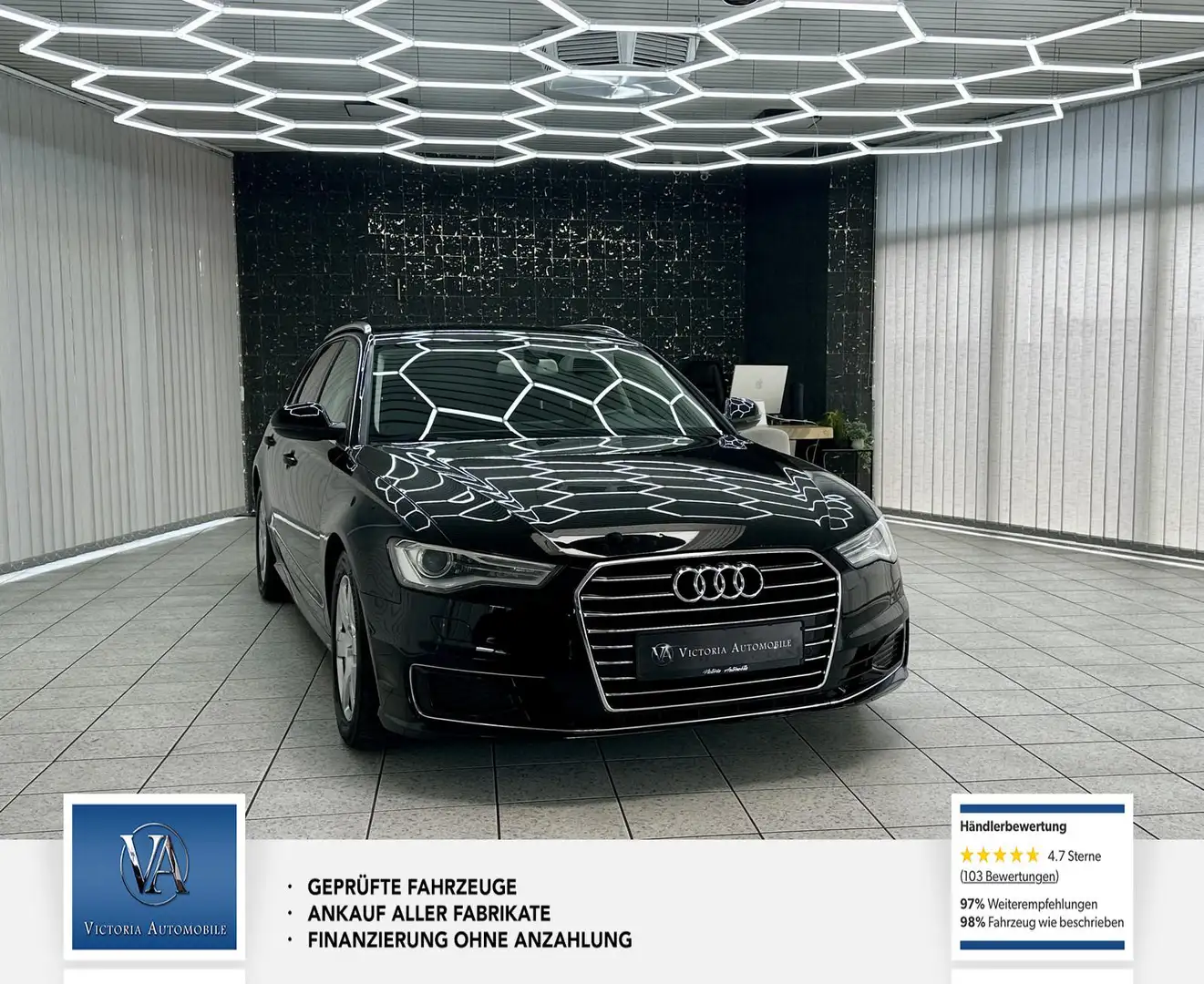 Audi A6 Avant 2.0 TDI ultra Чорний - 2