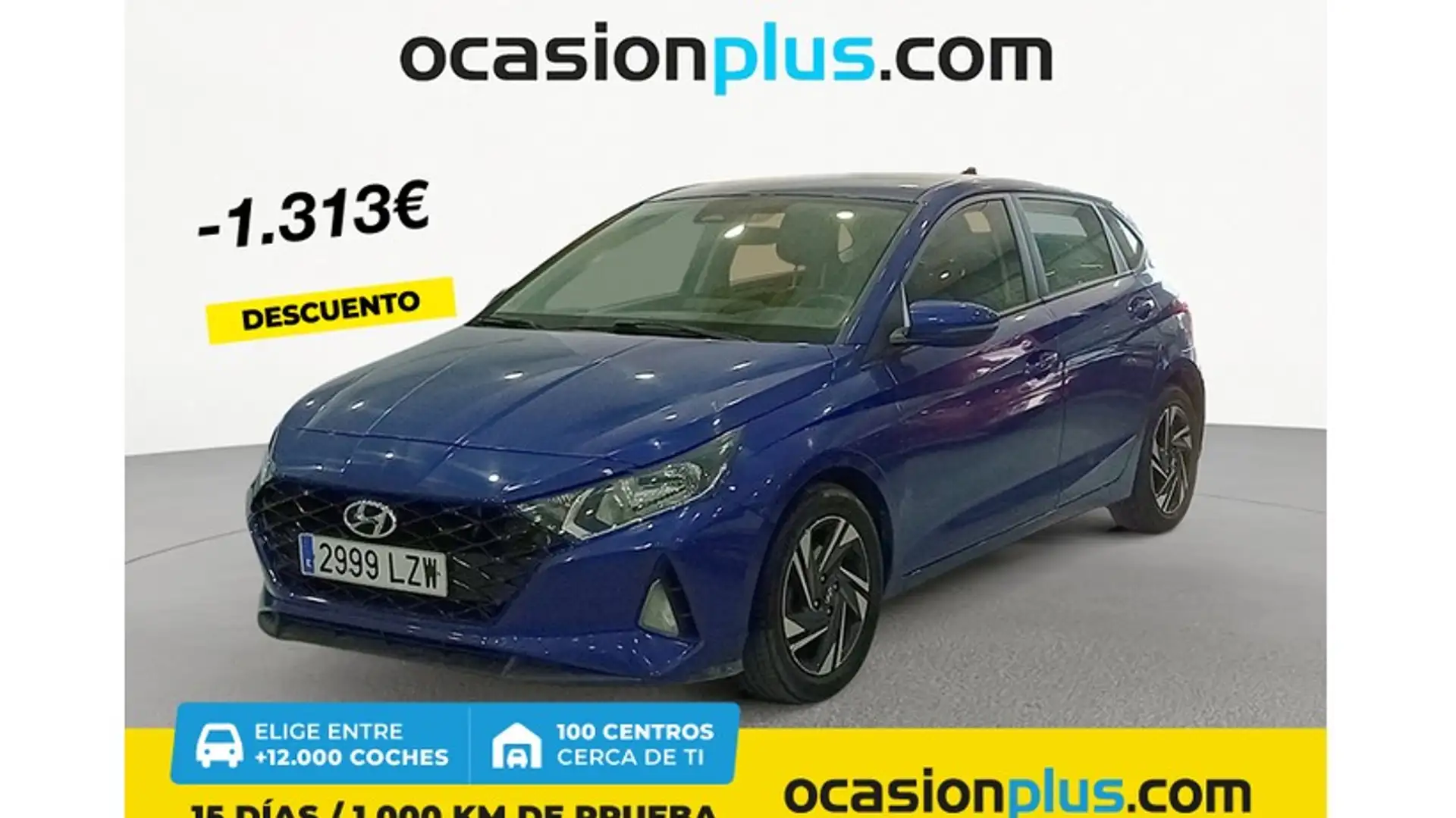 Hyundai i20 1.0 TGDI Klass 100 Albastru - 1