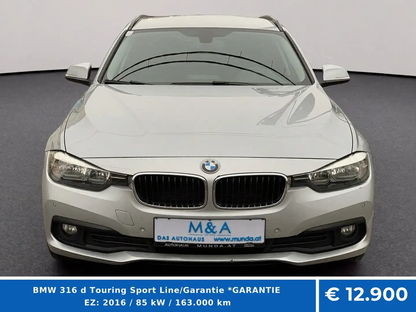 BMW 316 d Touring Sport Line/Garantie *GARANTIE Silber - 2