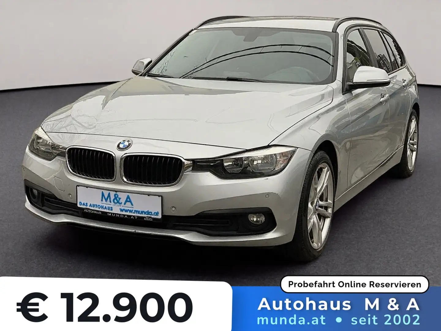BMW 316 d Touring Sport Line/Garantie *GARANTIE Silber - 1