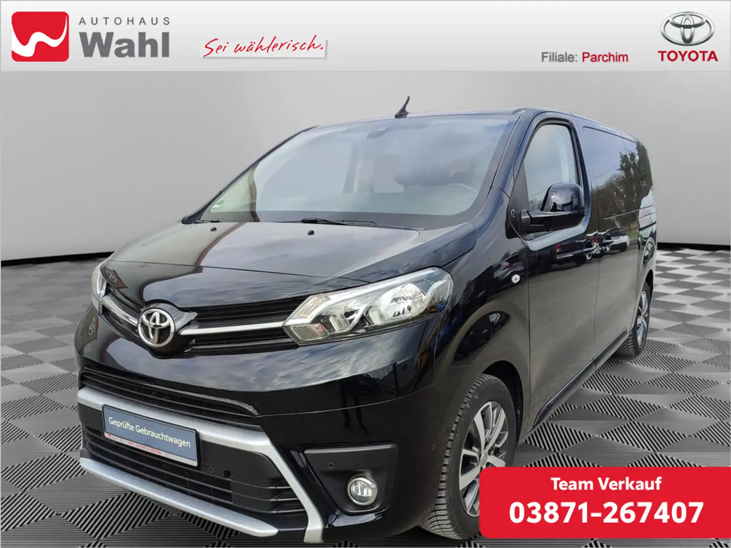Toyota Proace Verso 2.0 L1 Team Deutschland Schwarz - 1