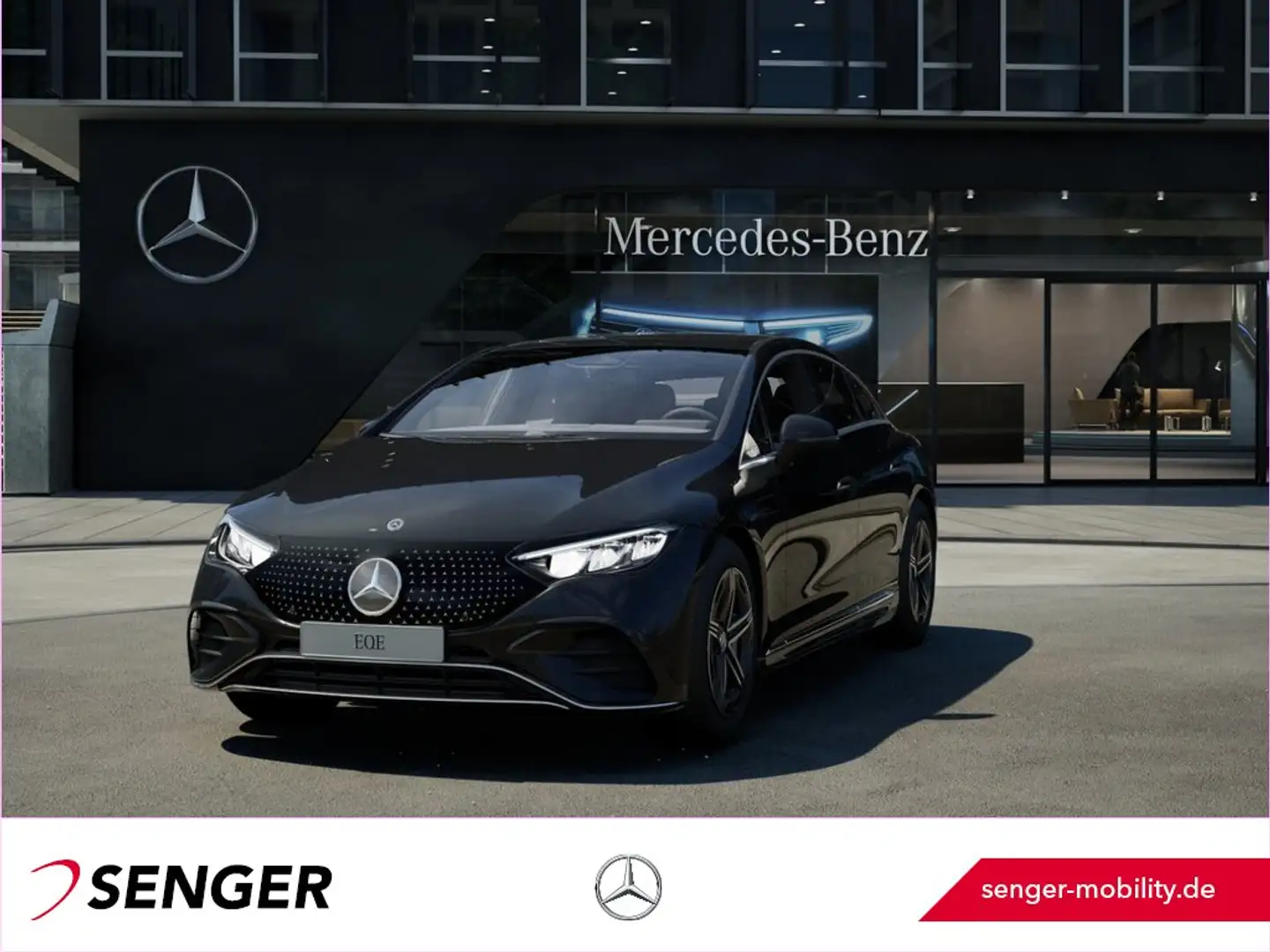 Mercedes-Benz EQE 350 + AMG Rückfahrkamera Panorama LED AHK Schwarz - 1