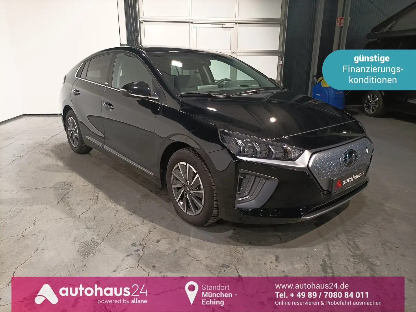 Hyundai IONIQ 38,3 Style Elektro LED|Navi|Kamera|Sitzhz Schwarz - 1