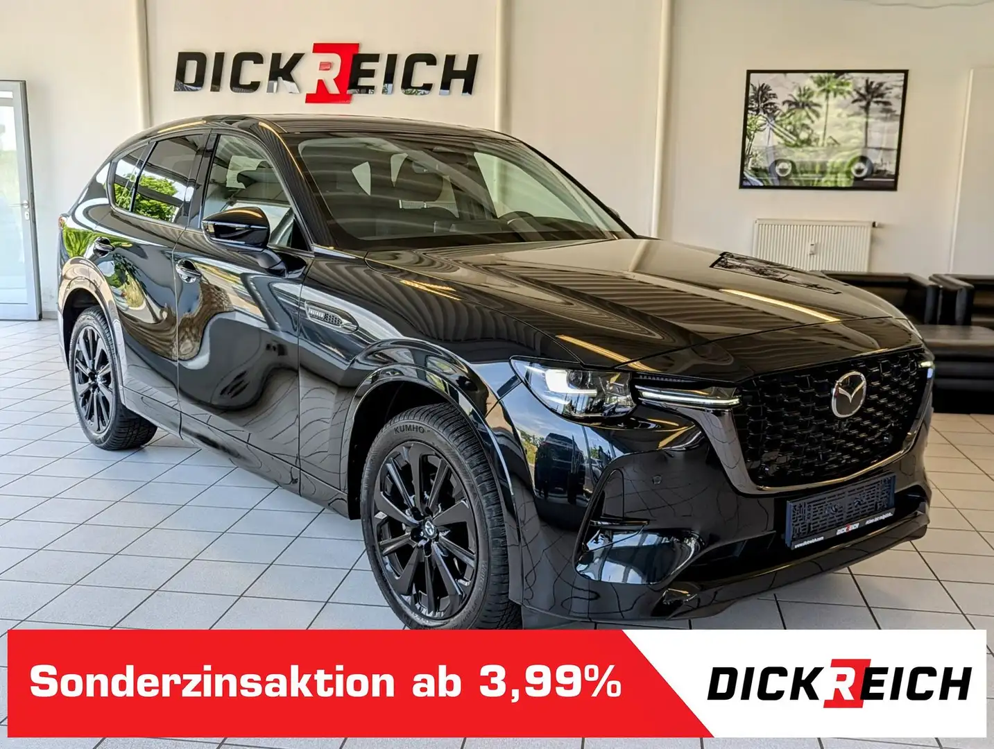 Mazda CX-60 e-SKYACTIV-D 254 HOMURA AWD HUD Bose 20" Schwarz - 1
