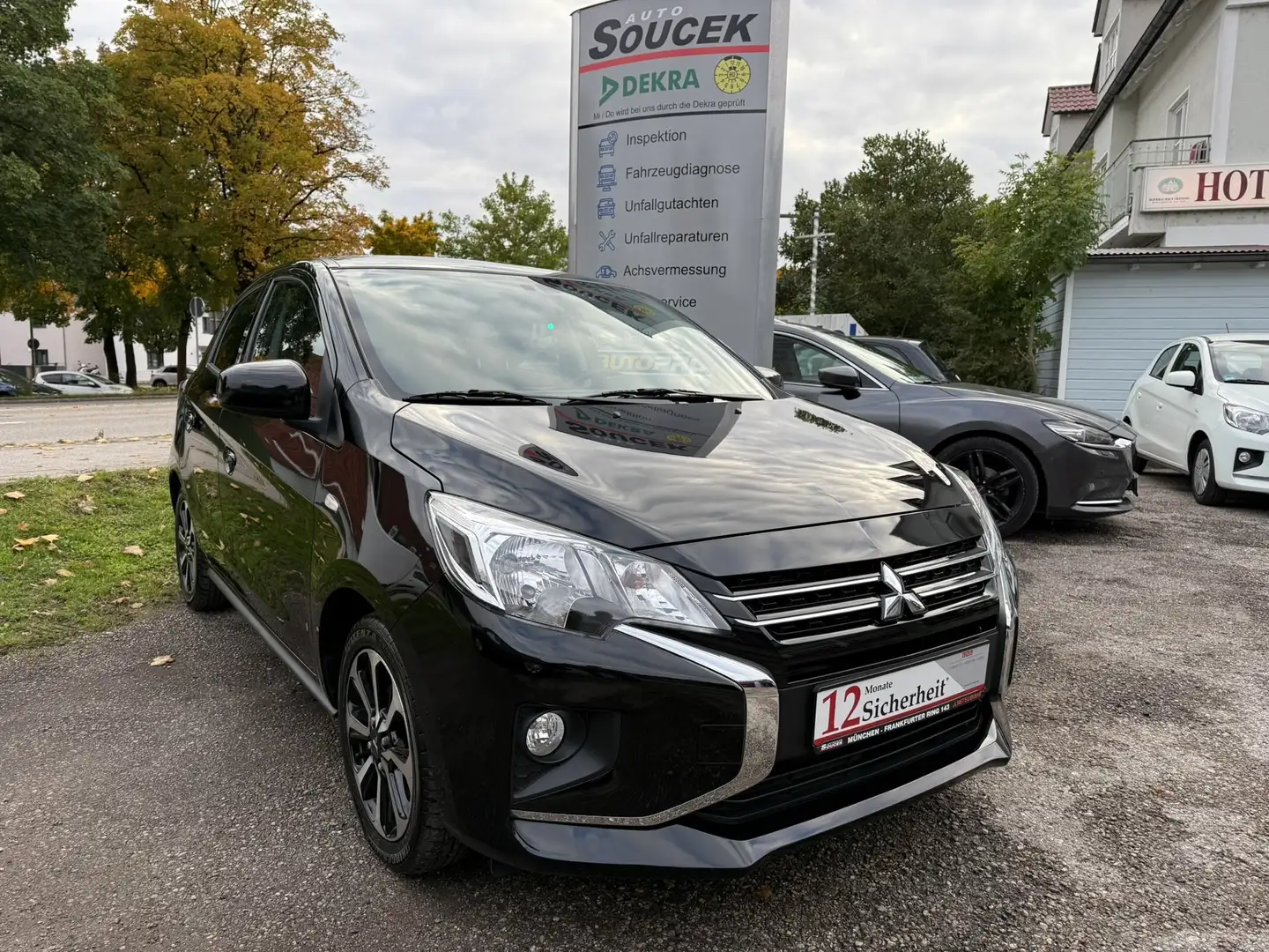 Mitsubishi Space Star 1.2 Clear Tec Select+, Android Auto, Apple CarPlay Schwarz - 1