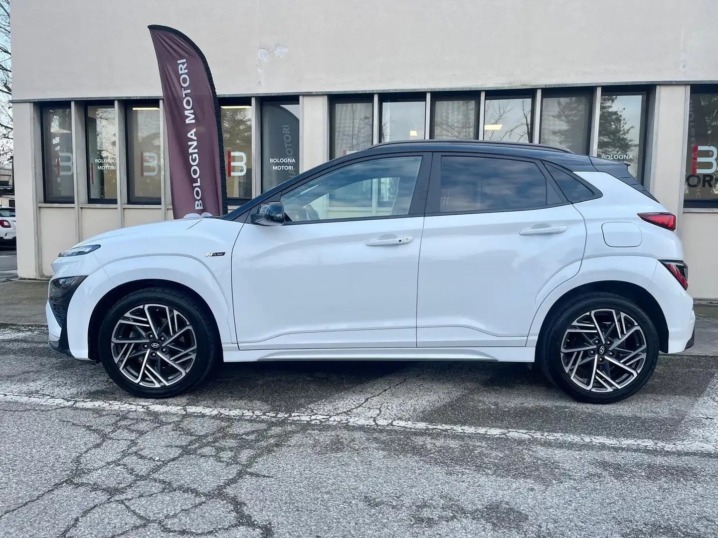 Hyundai KONA NLine+ Blanc - 2