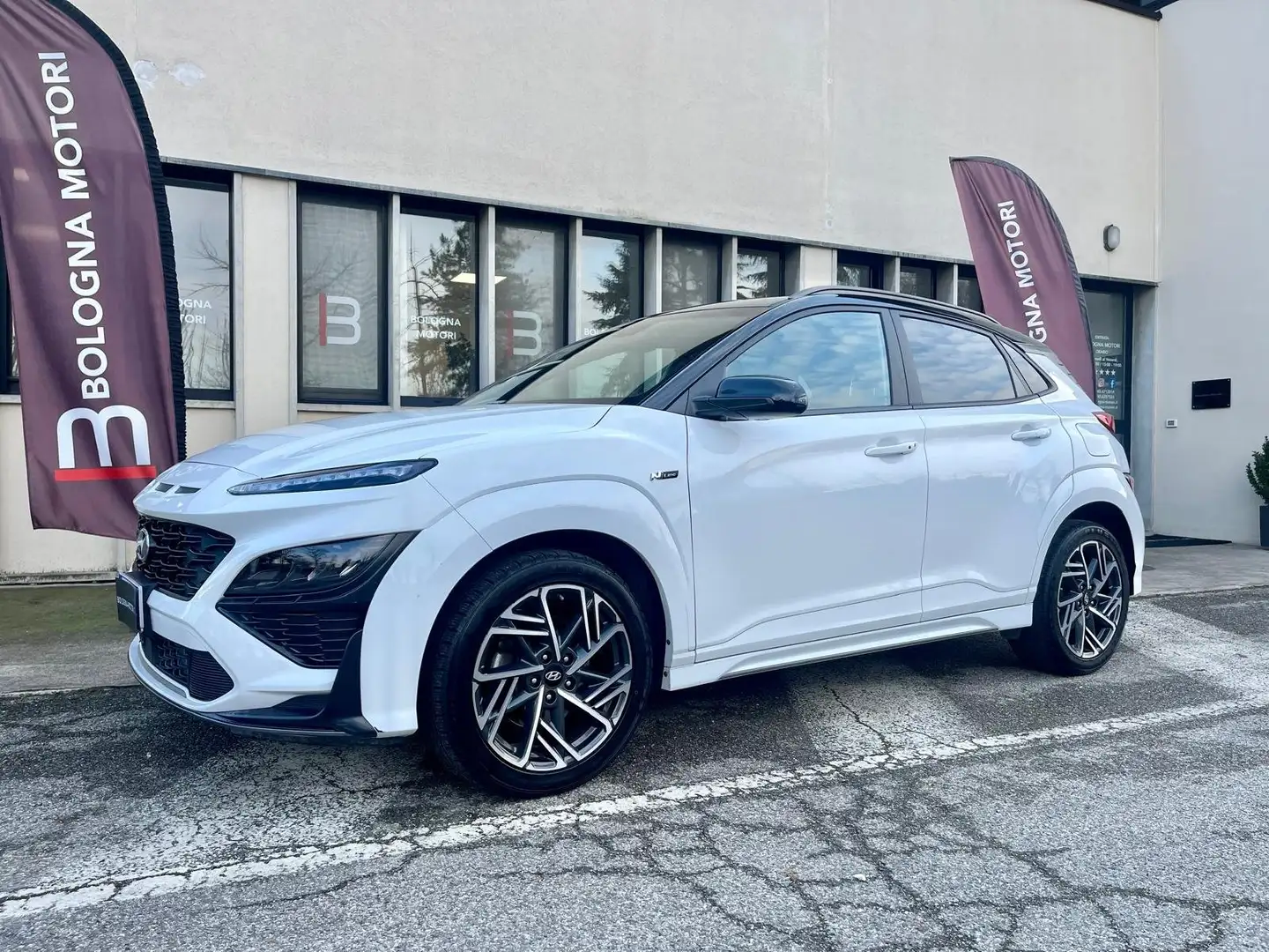 Hyundai KONA NLine+ Blanc - 1