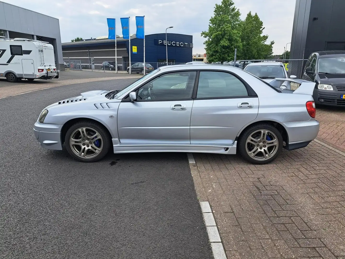 Subaru Impreza 2.0 WRX AWD Sti Look 280pk Youngtimer Šedá - 2