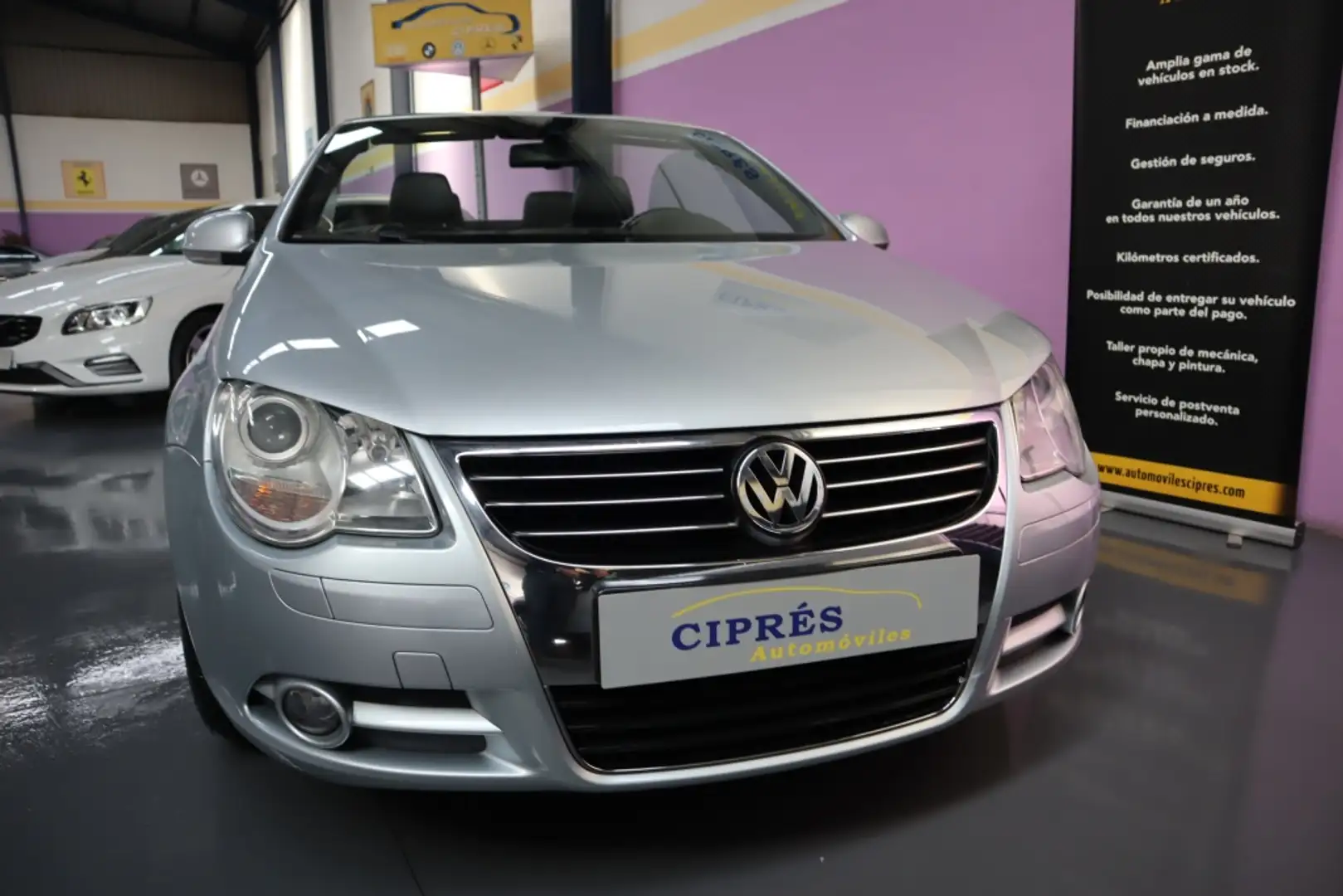 Volkswagen Eos 2.0TDI DSG Zilver - 2