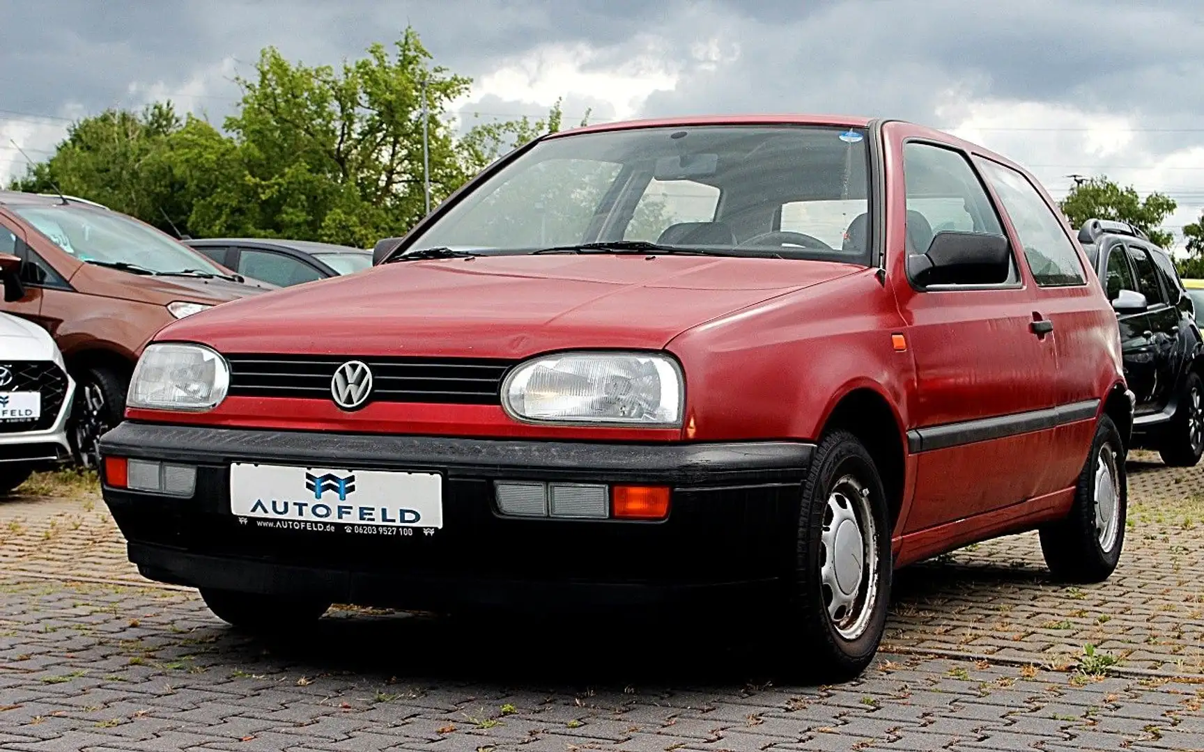 Volkswagen Golf 3 1.4 /KLIMA/ Rouge - 1