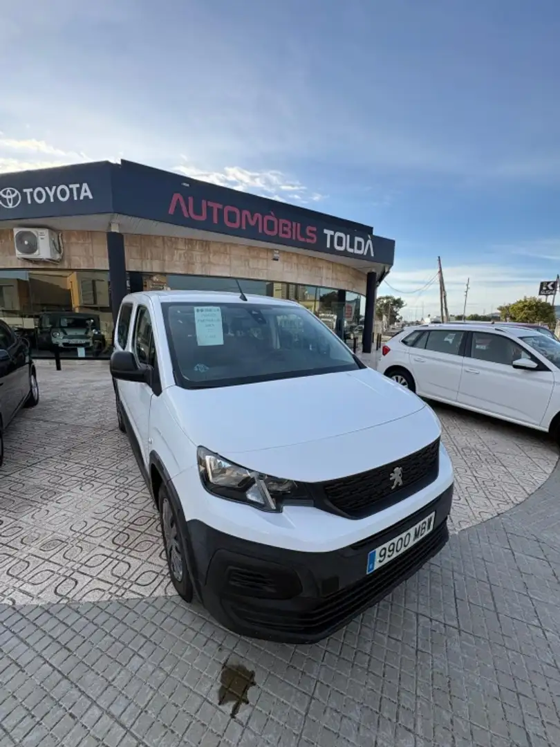Peugeot Rifter 1.5BlueHDi S&S Long Active 100 Blanco - 1
