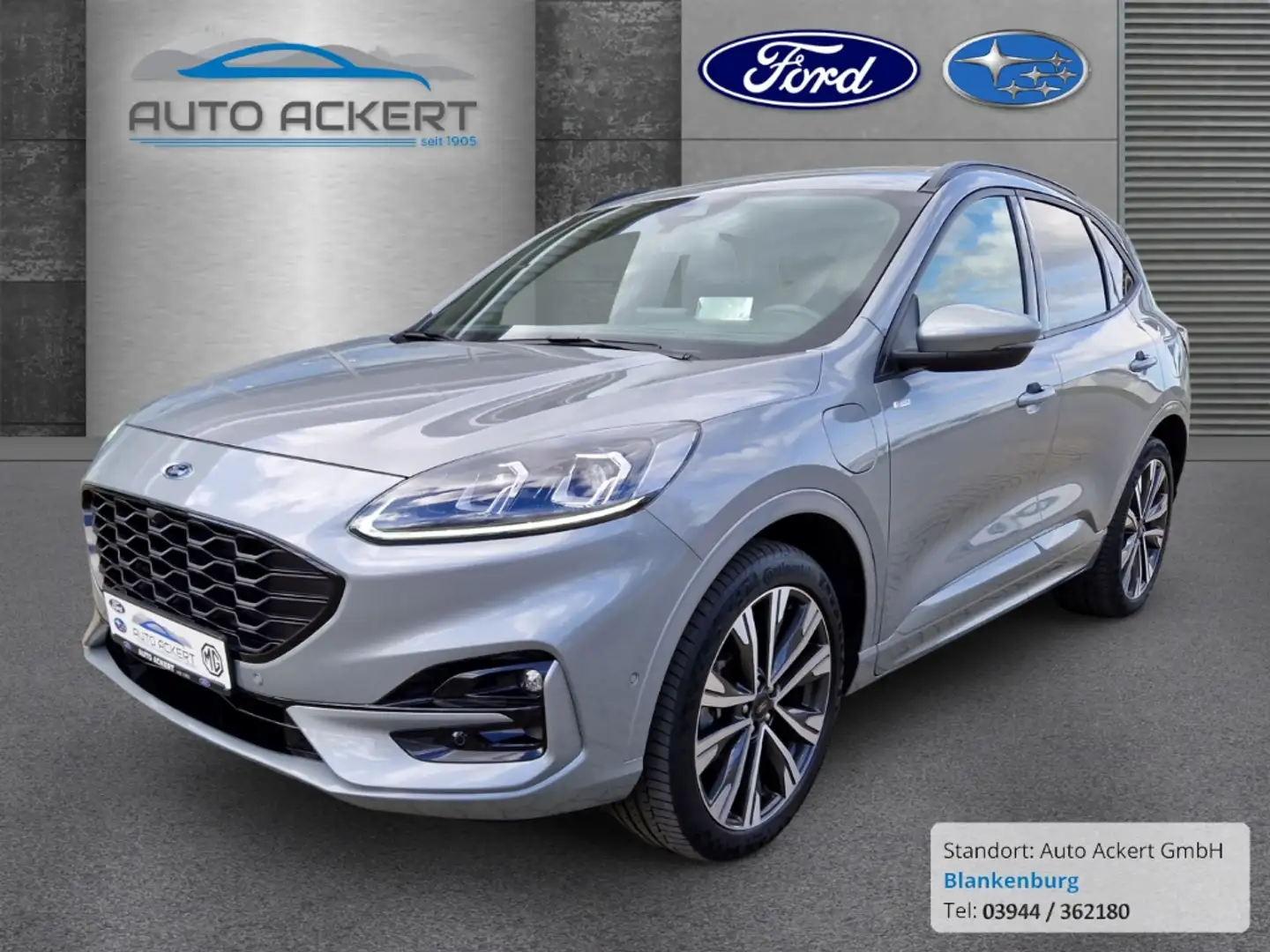 Ford Kuga PHEV ST-Line X 2.5 Voll*360°*SHz vo+hi*AHK Silber - 1