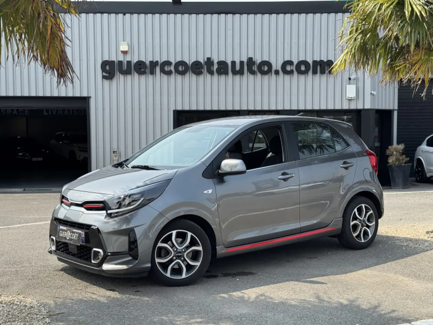 Kia Picanto 1.2 DPI 84CH GT LINE Gris - 1