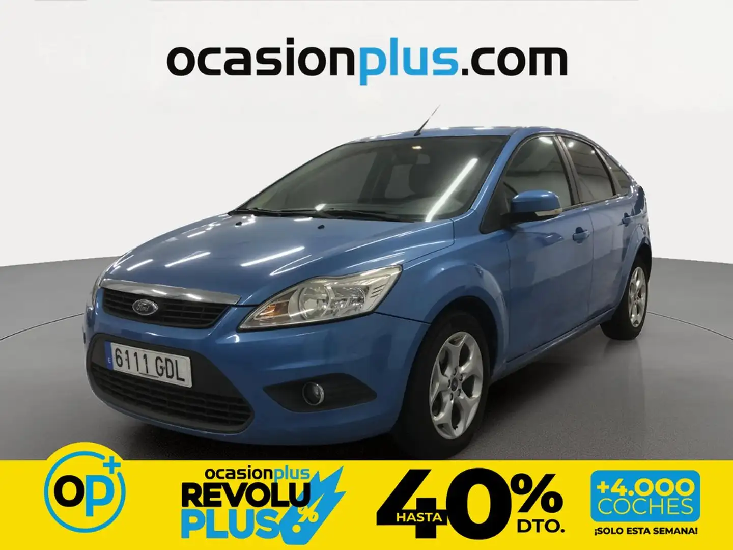 Ford Focus 1.6TDCi Titanium 109 Azul - 1