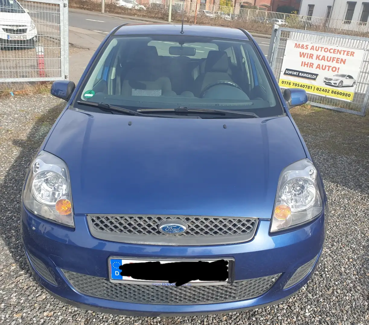Ford Fiesta 1.3 Ambiente.Klima.TÜV.5 türig.Servo.ZV Kék - 1