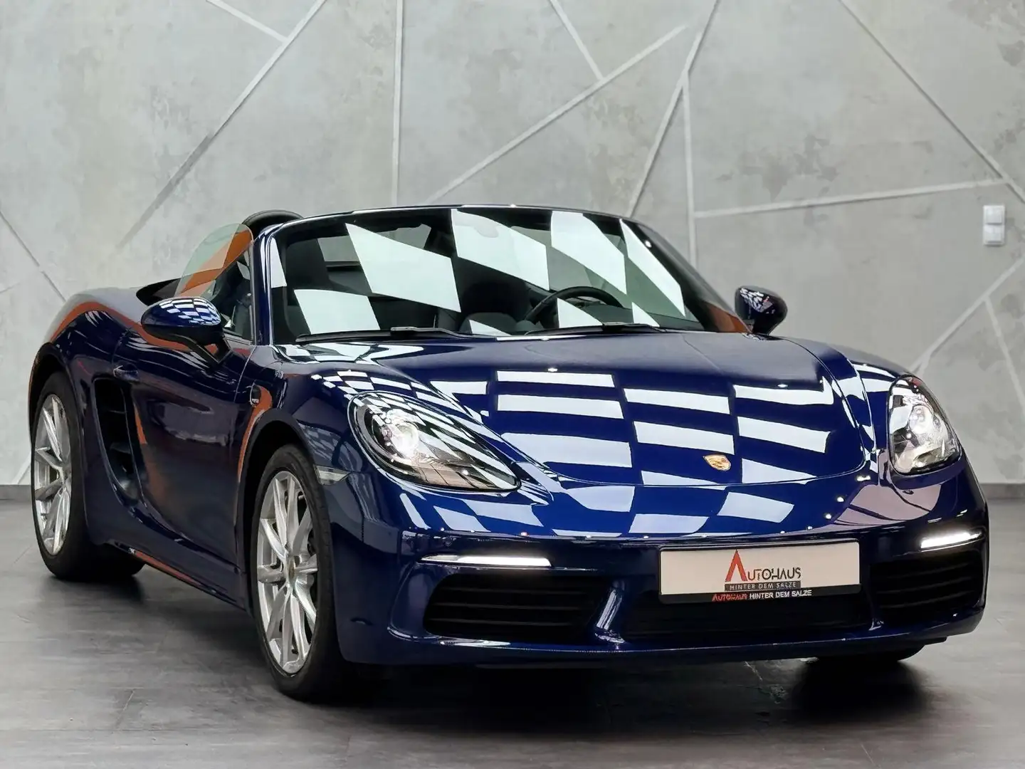 Porsche Boxster 718 2.0 Turbo |XEN|SPORTAGA|KAM|CHRONO Blau - 2