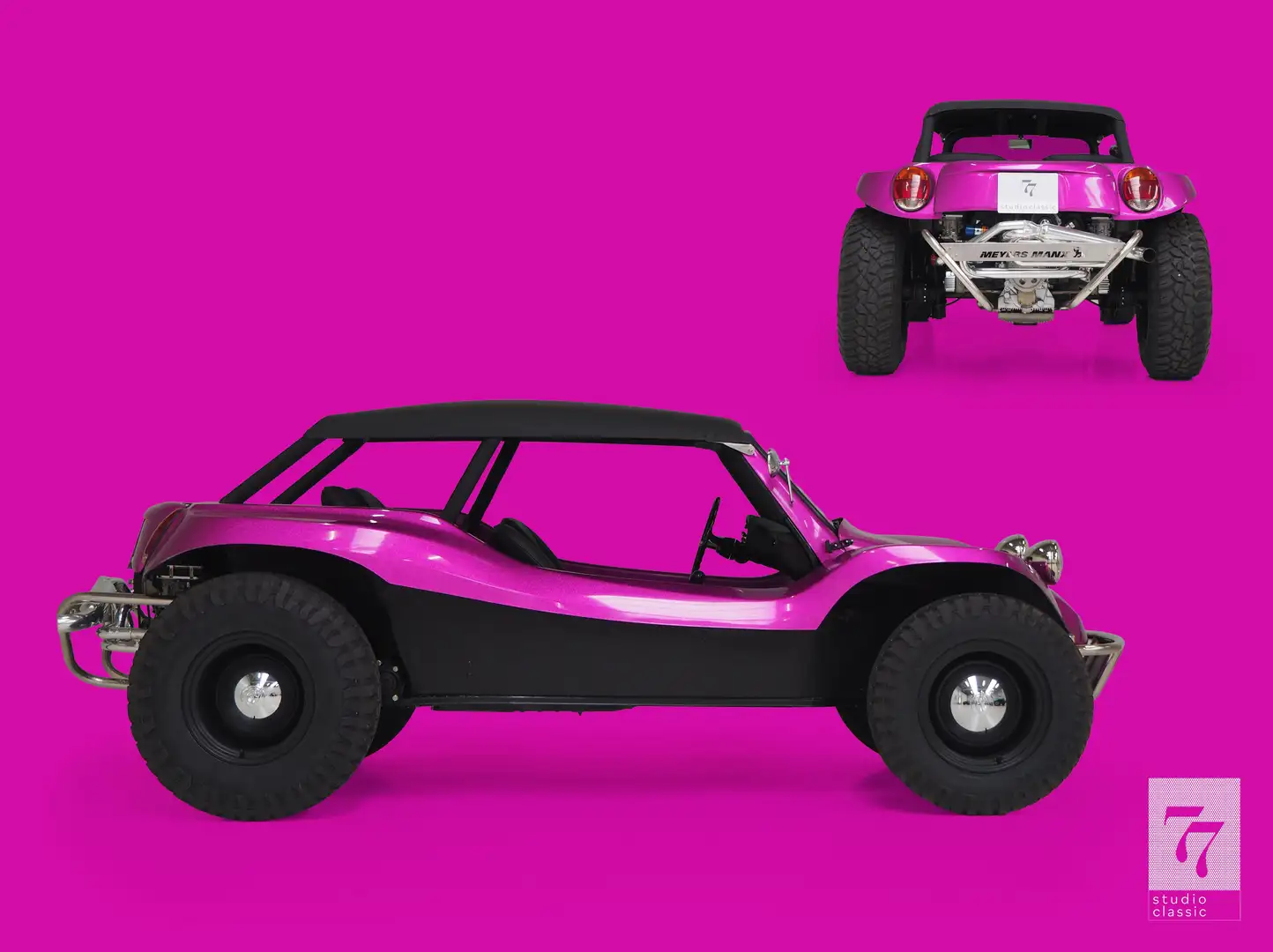 Volkswagen Buggy Manxter 2+2 Mauve - 1