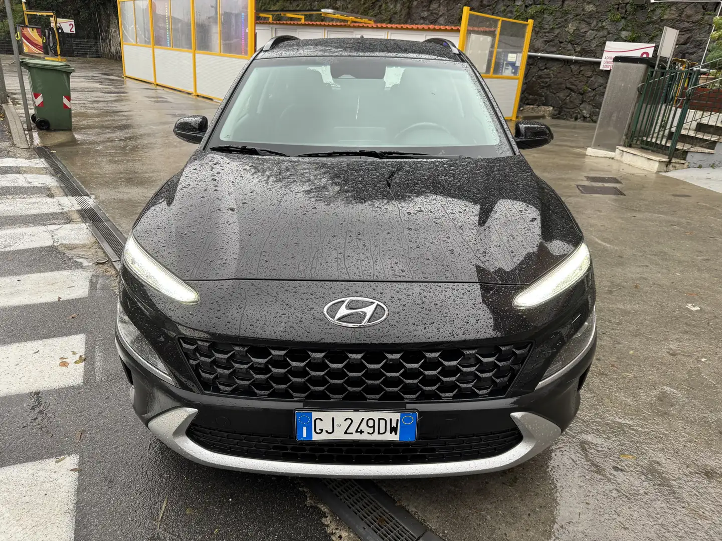 Hyundai KONA 1.6 HYBRID XLINE 141 CV Nero - 2