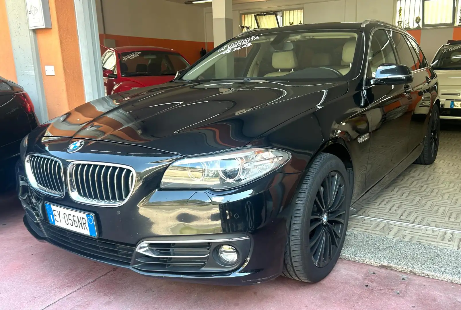 BMW 525 525d Touring xdrive Luxury auto E6 Noir - 1