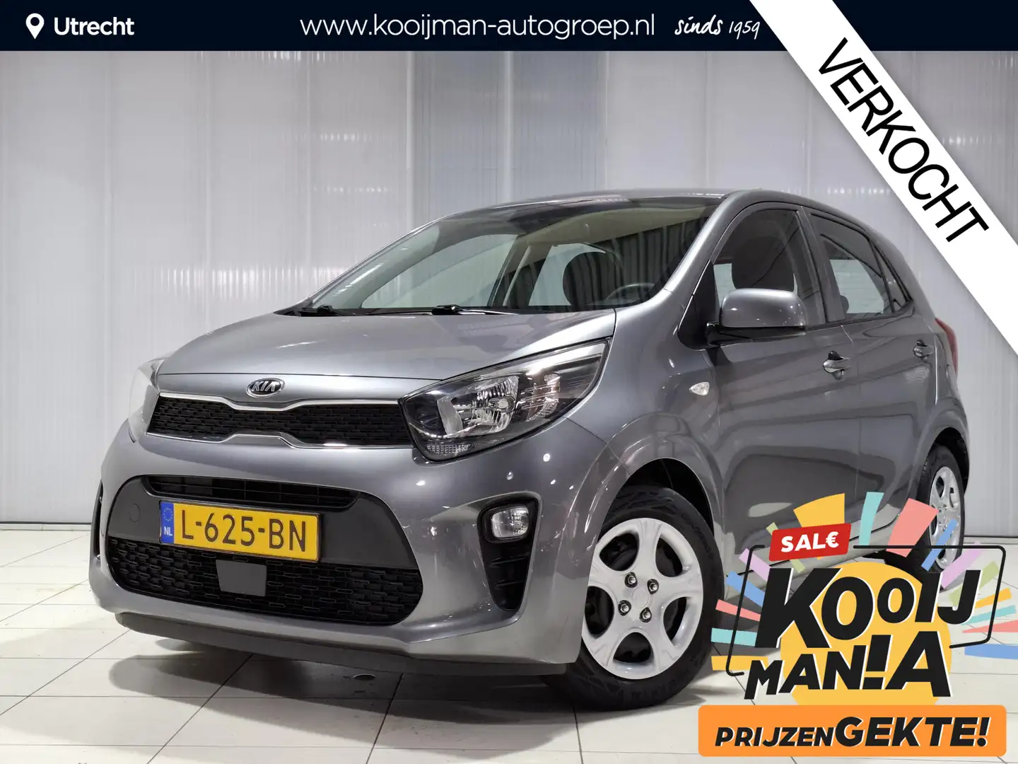 Kia Picanto 1.0 DPi ComfortLine , Bluetooth, cruise control, A Grau - 1