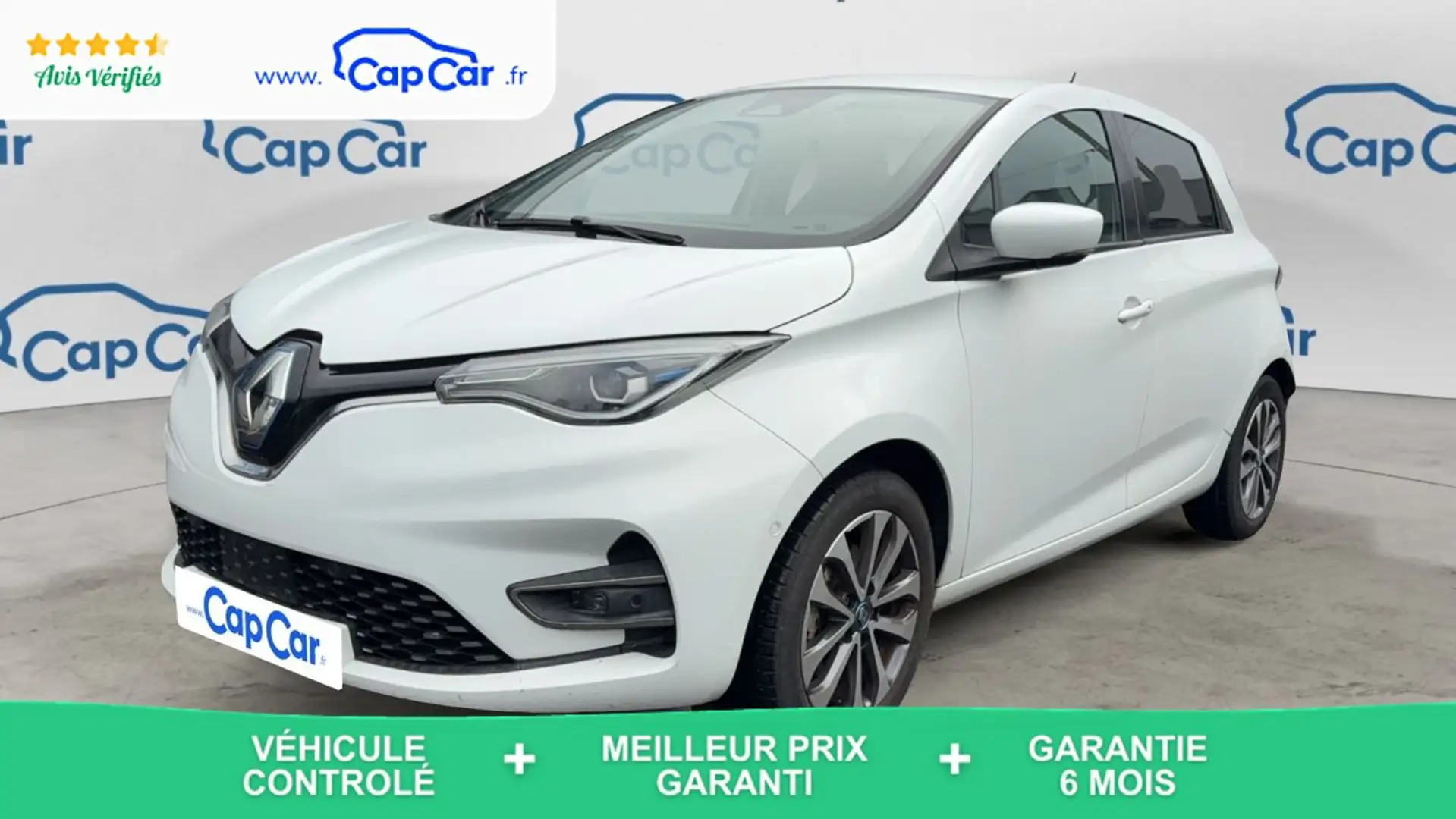 Renault ZOE R110 52 kWh 109 Intens Blanc - 1
