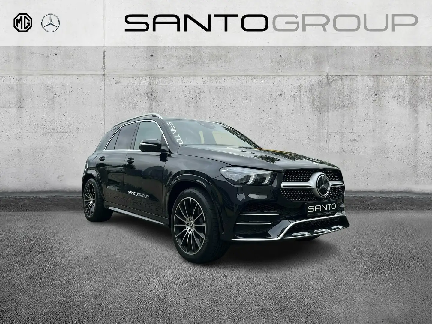 Mercedes-Benz GLE 350 GLE 350 d 4MATIC AMG Line Exterieur/Pano.-Dach Schwarz - 1