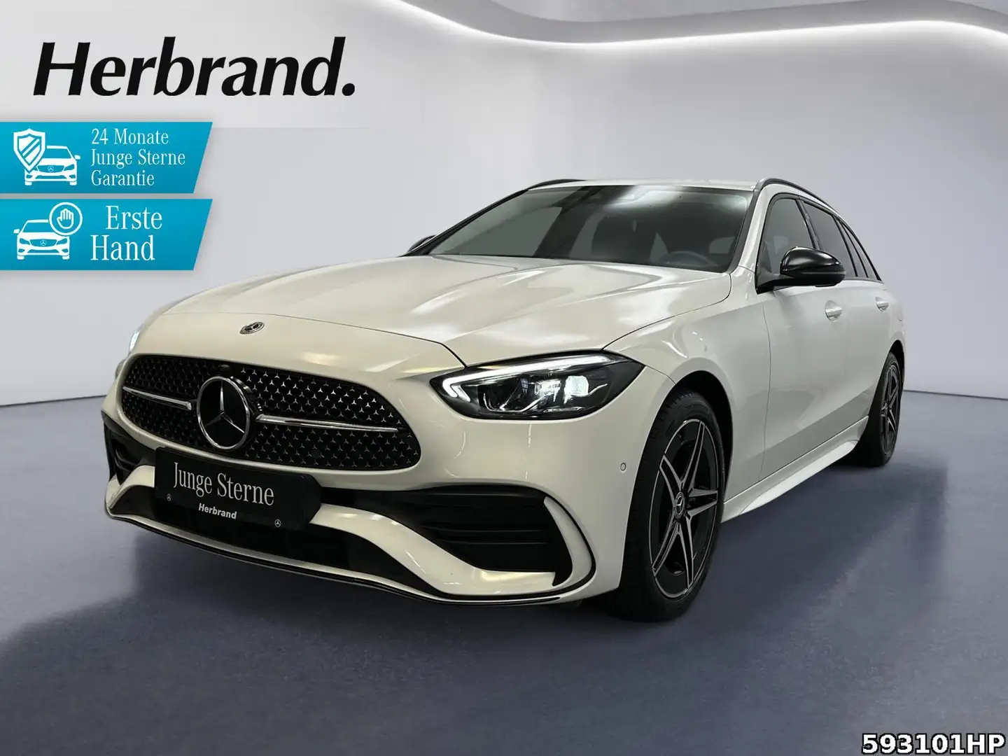Mercedes-Benz C 300 e T AMG Night HUD Kamera DISTRONIC Sound Weiß - 1