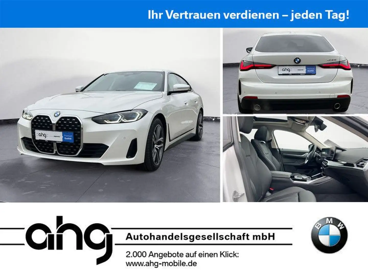 BMW 430 Aktive Geschw. Laserlicht Glasda Weiß - 1