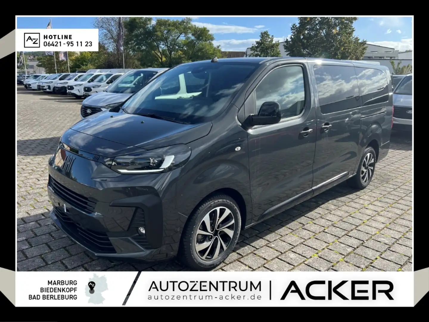 Fiat Ulysse BlueHDi180L3 AT8 aAHK ACC Family Schienen Gris - 1