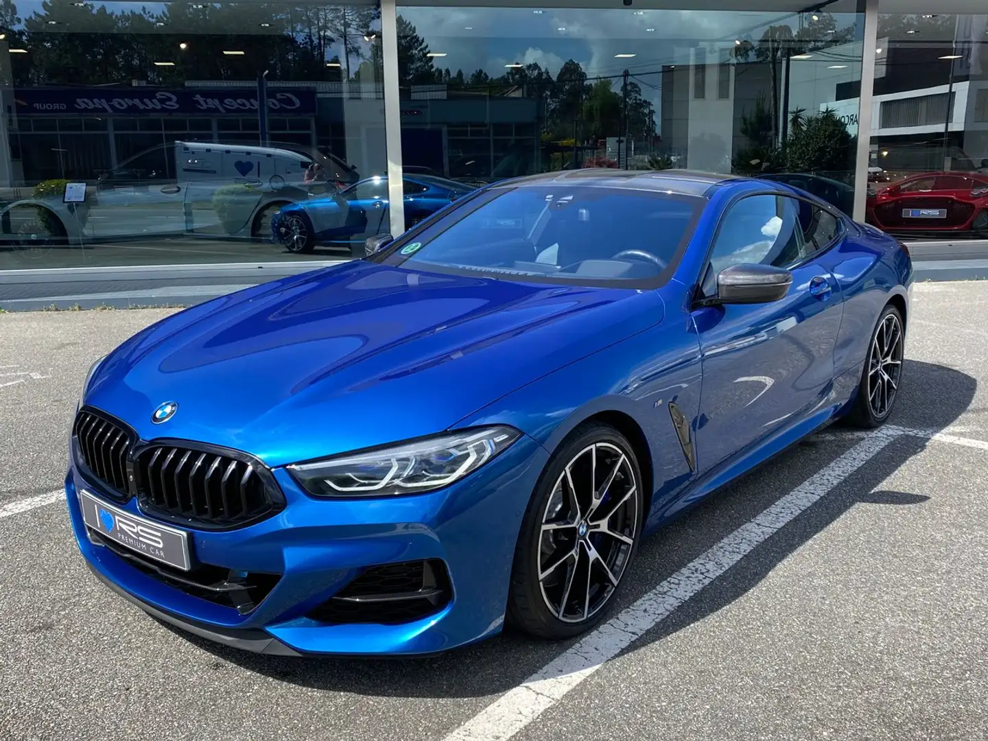 BMW M850 M580i xDrive Bleu - 2