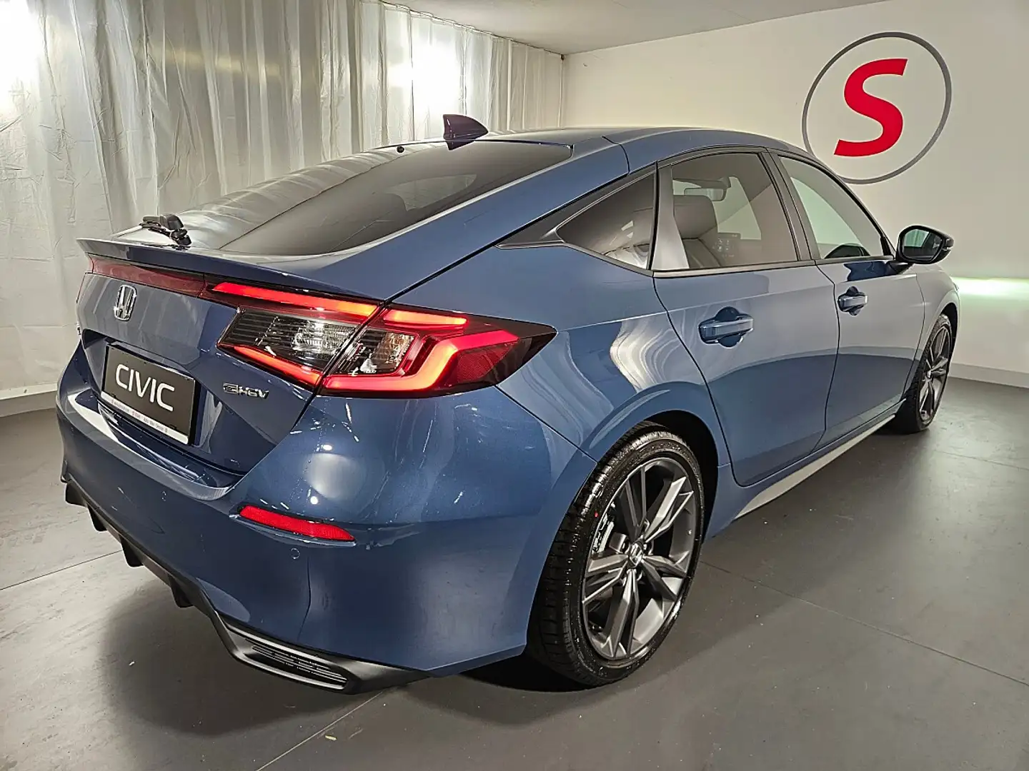 Honda Civic Hybrid Sport Aut. | Auto Stahl Wien 23 Blau - 2