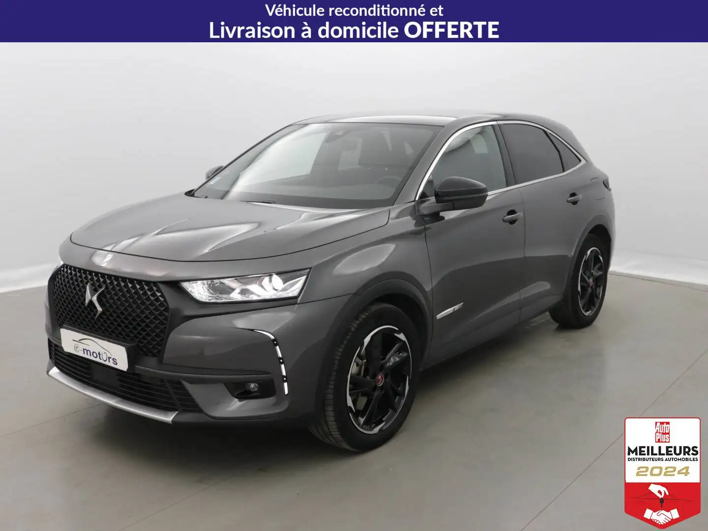 DS Automobiles DS 7 Crossback Hybride E-Tense 225 EAT8 Performance Line Grijs - 1