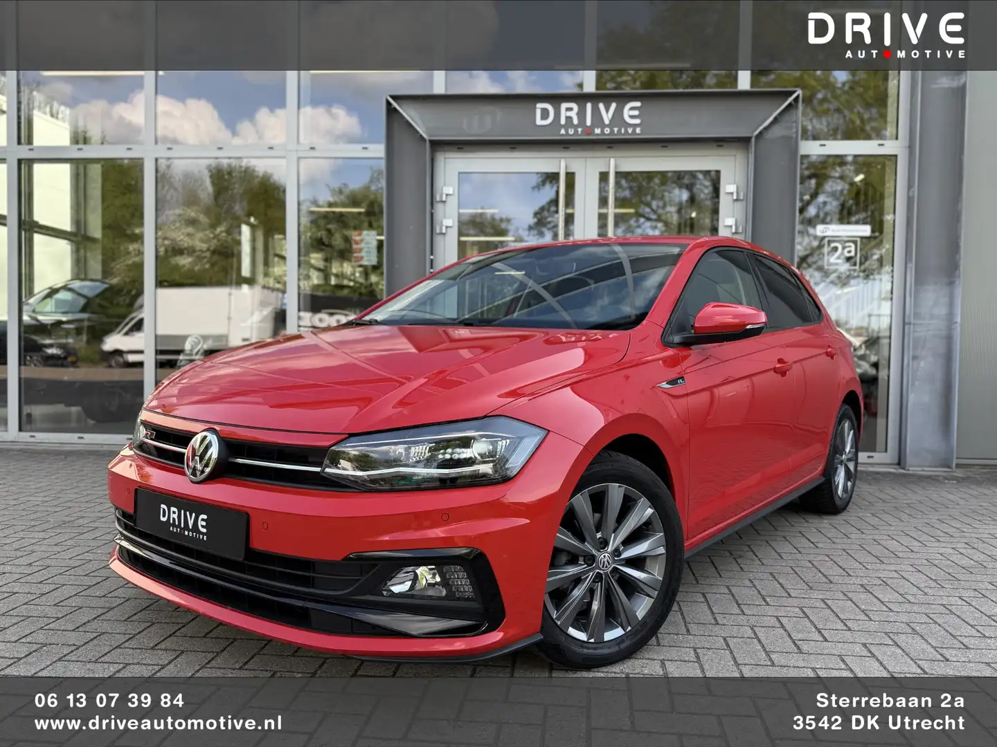 Volkswagen Polo 1.0 TSI Highline R-Line|Virtual|Carplay|Led Rojo - 1