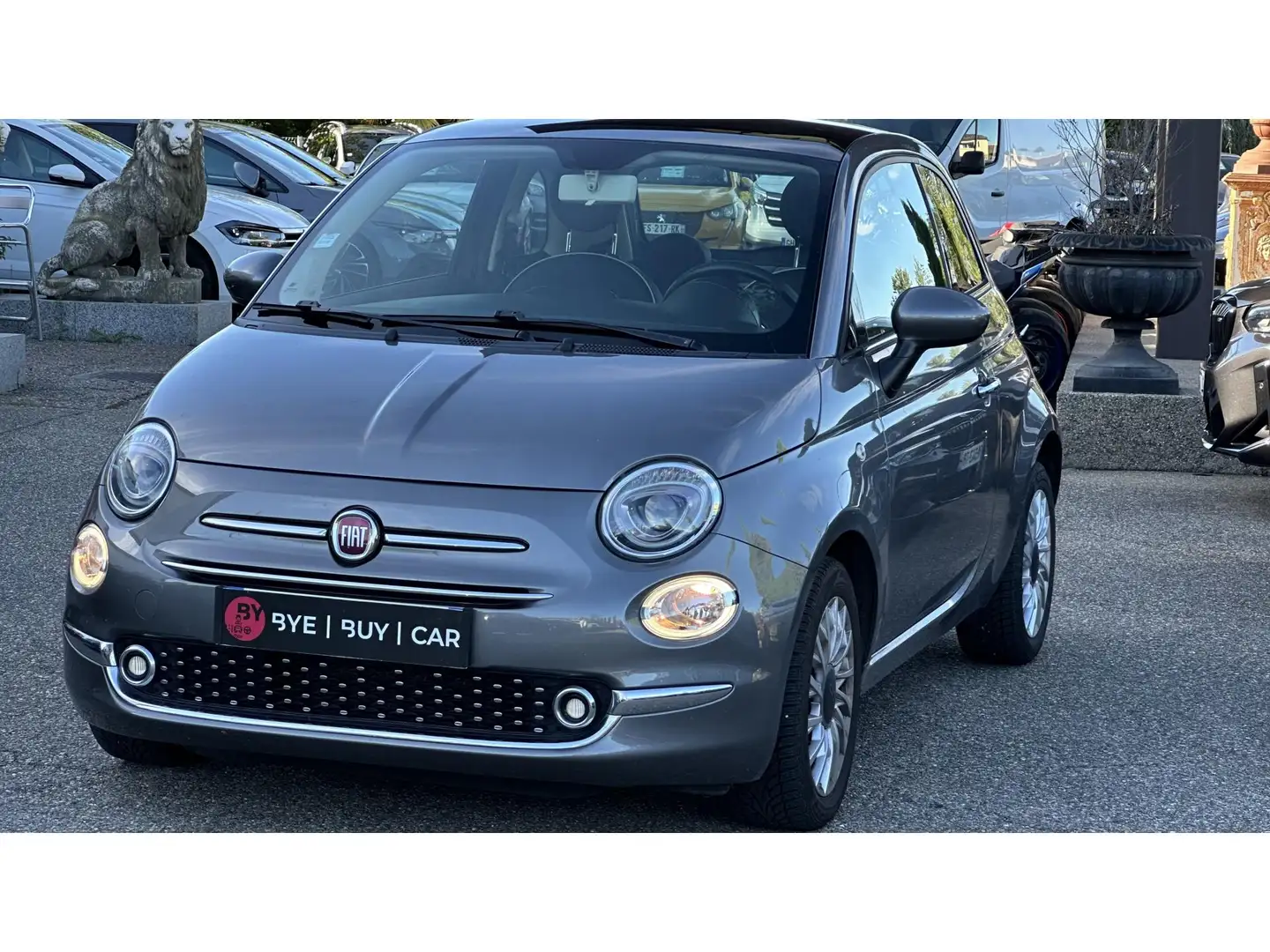 Fiat 500 1.2i - 69 Eco Pack Euro 6d  BERLINE Lounge PHASE 2 Grau - 1