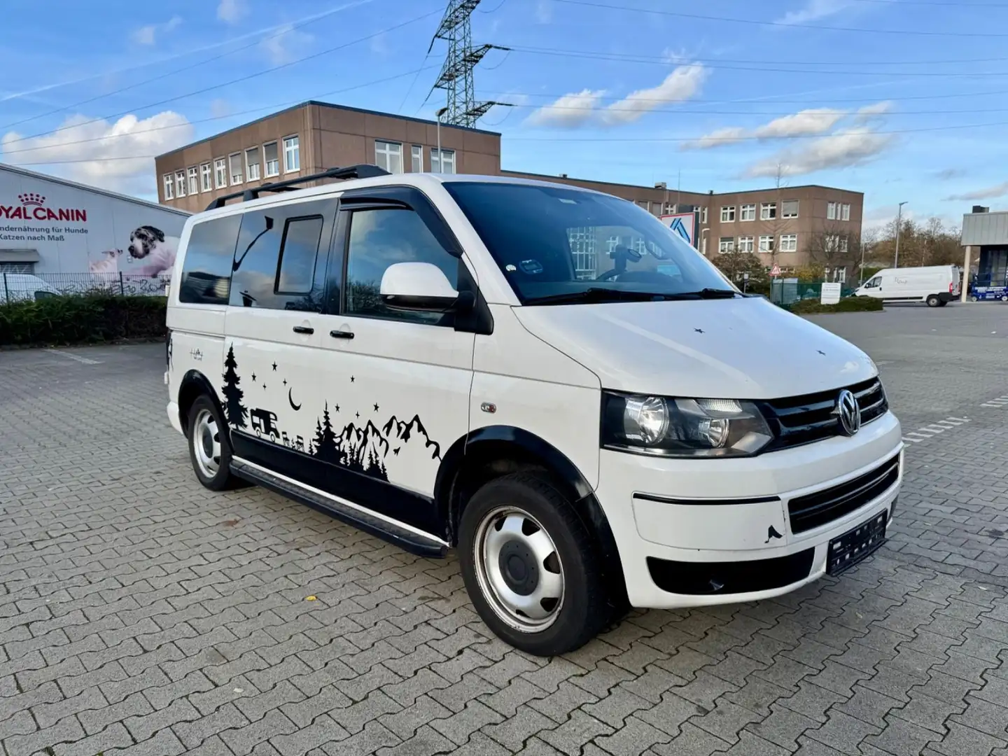 Volkswagen T5 Multivan T5 Campers Garage * TÜV * TV * Klima * Sterne * Weiß - 2