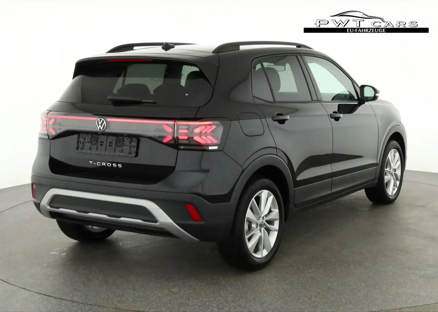 Volkswagen T-Cross 1.0 TSI 85 kW Life DSG Life, AHK, IQ.Light, Kam... Schwarz - 2