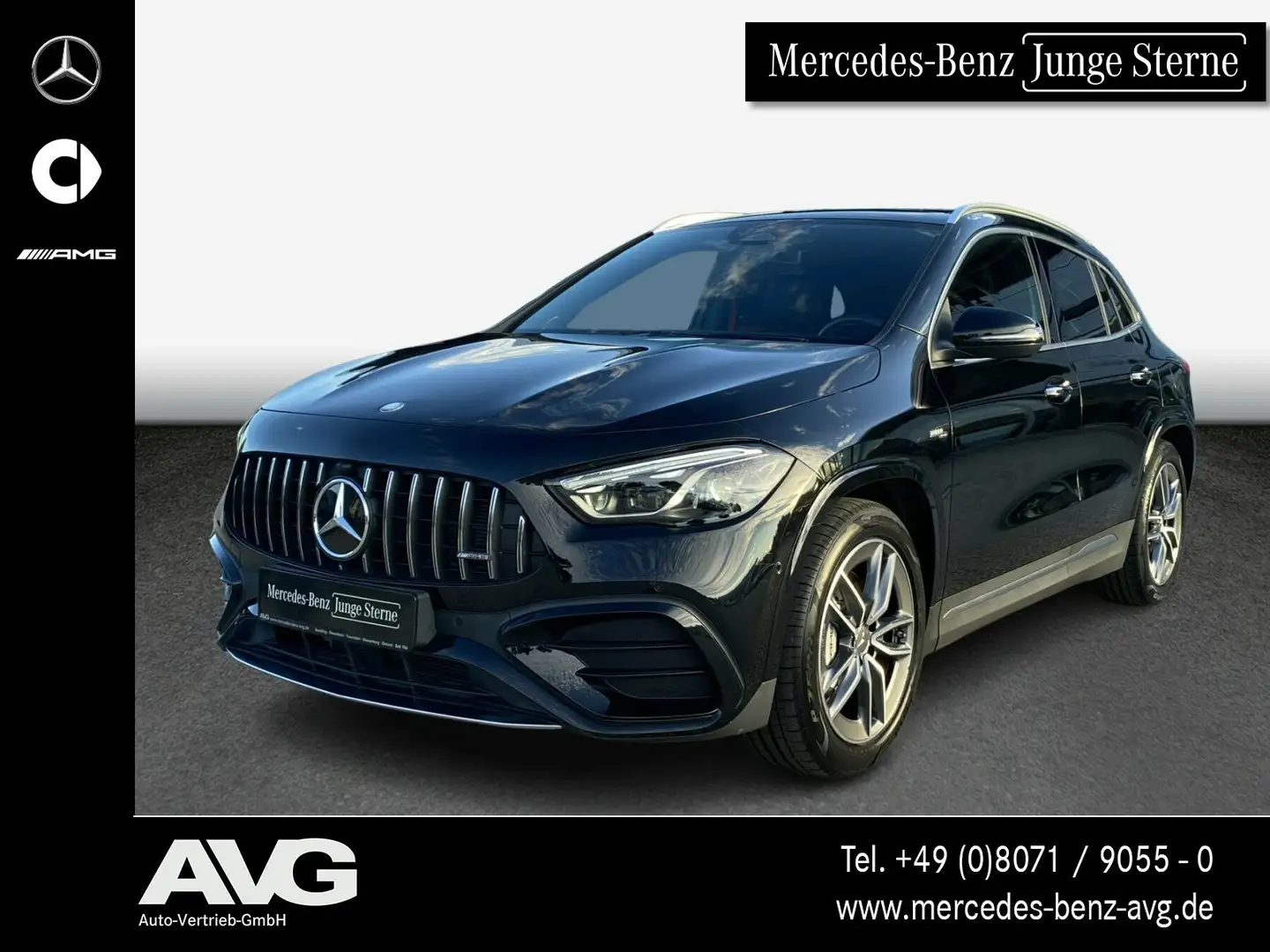 Mercedes-Benz GLA 35 AMG AMG GLA 35 4M AMG-Adv.-Plus Pano Multib. RFK 19" Schwarz - 1