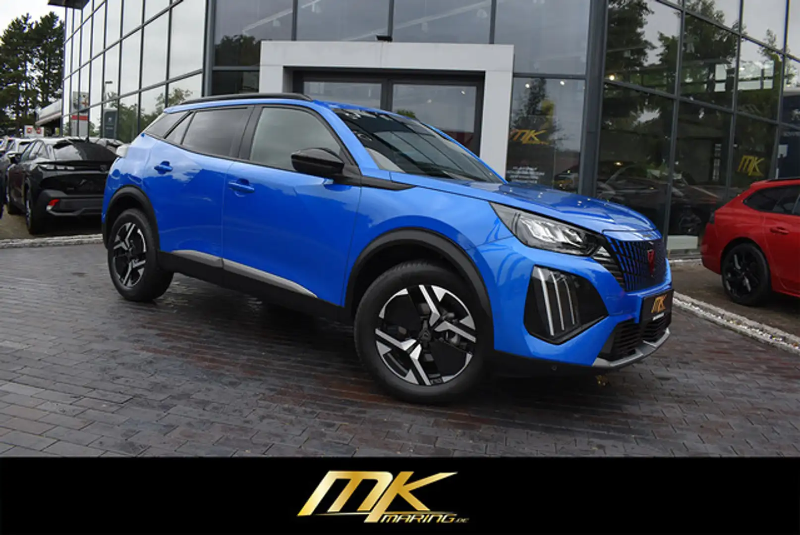 Peugeot 2008 ALLURE PT 130 EAT8*FACELIFT*MATRIX*KEYLESS* Blau - 1