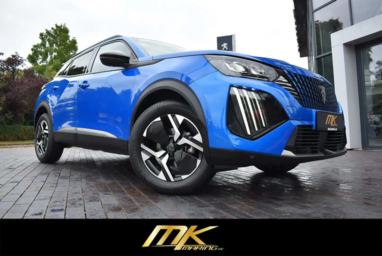 Peugeot 2008 ALLURE PT 130 EAT8*FACELIFT*MATRIX*KEYLESS* Blau - 2