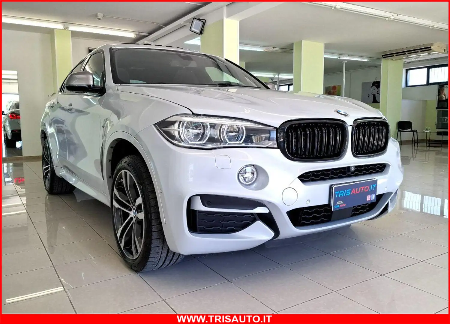 BMW X6 M 50 D 3.0 Lim. Edit. 50Th (TETTO APRIBILE+360) Grau - 1